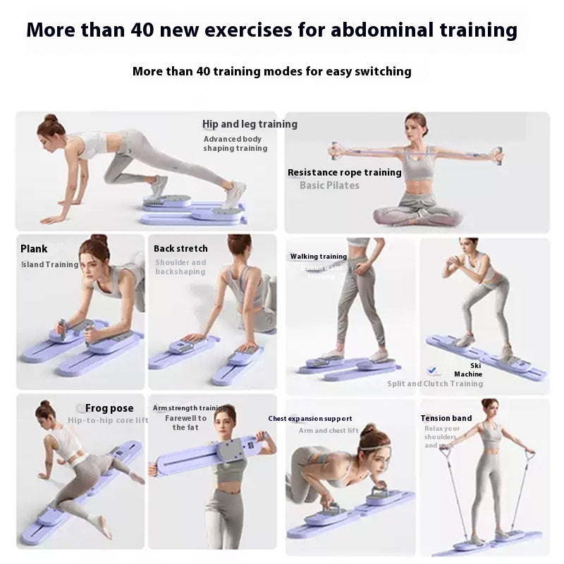 ZENTRO Pilates/CoreBoard™ | 10-in-1 Full Body Training System
